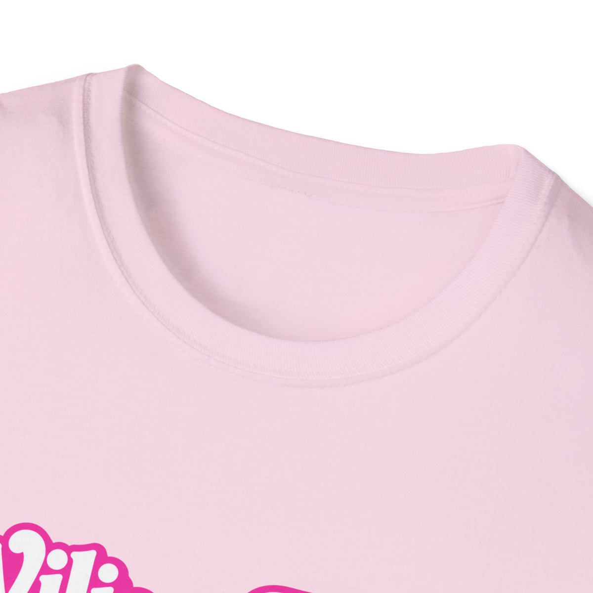 WFE Barbie-Breast Cancer Awareness Tee, Unisex Softstyle T-Shirt