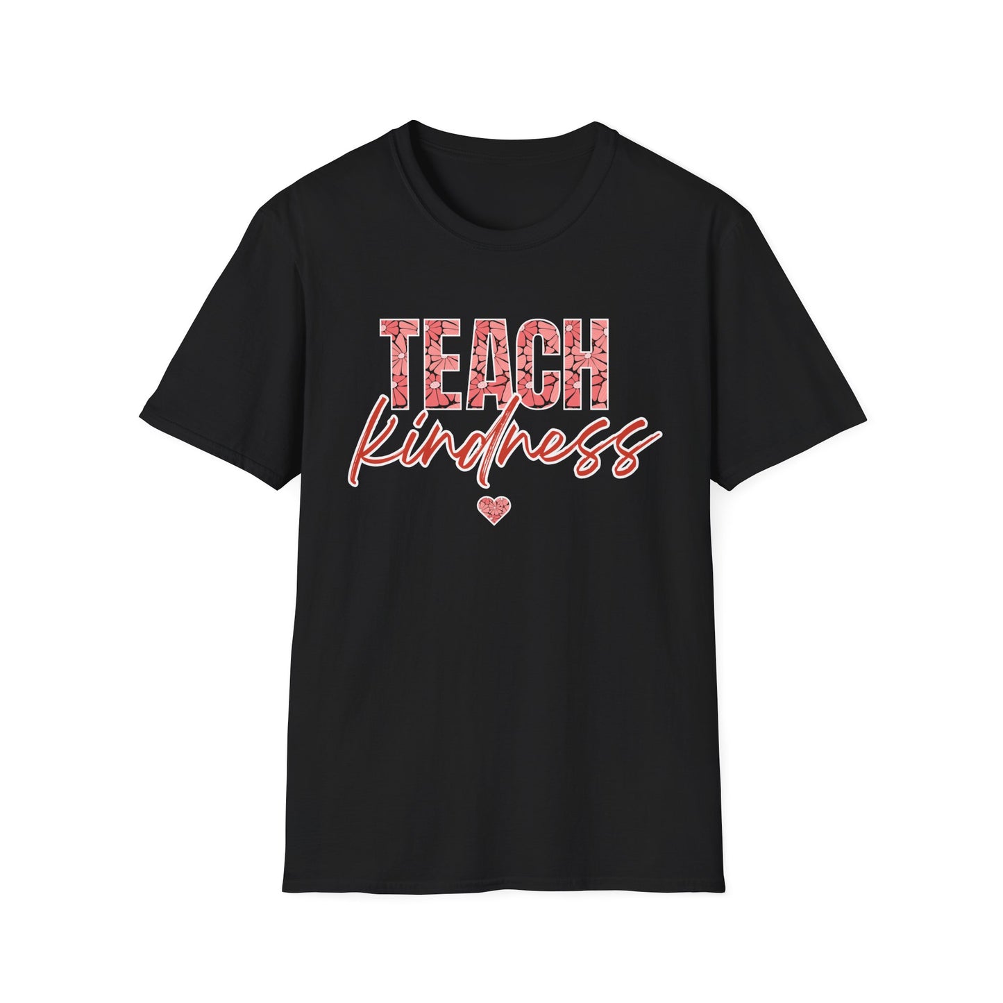 Teach Kind ness Teacher T-Shirt