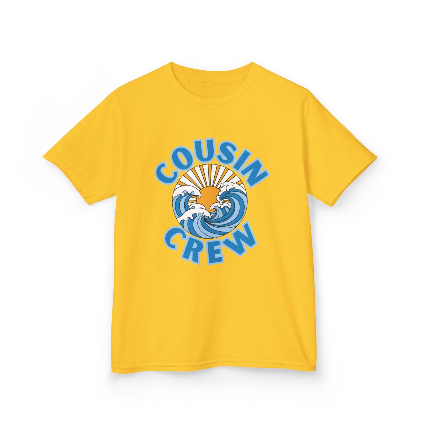 Cool Cousin Crew Kids Tee - Summer Fun, Family Gatherings, Beach Days, Mini Collection