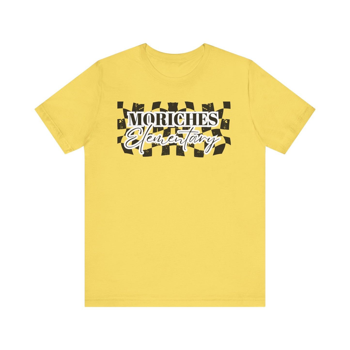 Moriches Checkered Logo Unisex Jersey Tee