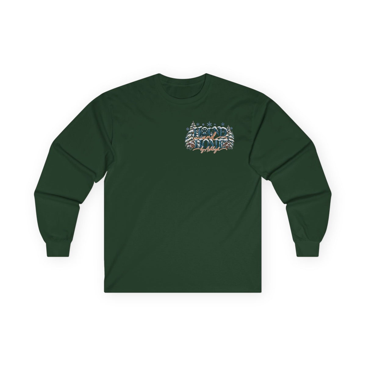 Holiday "Hound + Home" Long Sleeve Tee