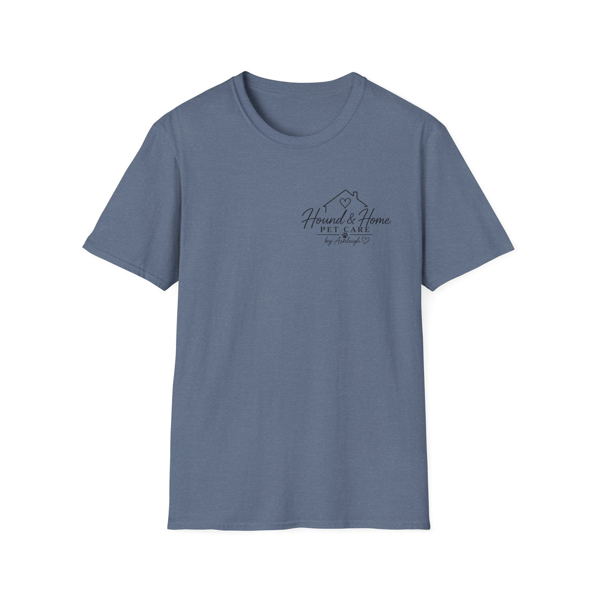 Hound & Home "Stay Pawsitive" — T-Shirt