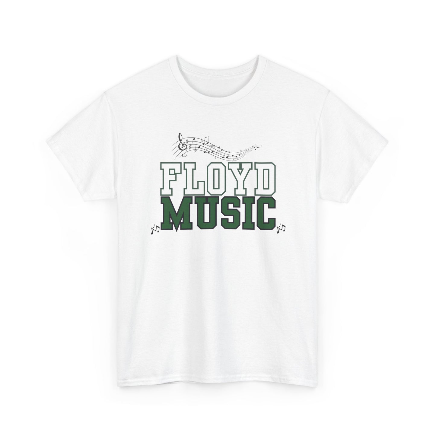 Danielsen- Floyd Music Heavy Cotton Tee - "Music is the Soundtrack of Your Life" Unisex T-Shirt- Personalized