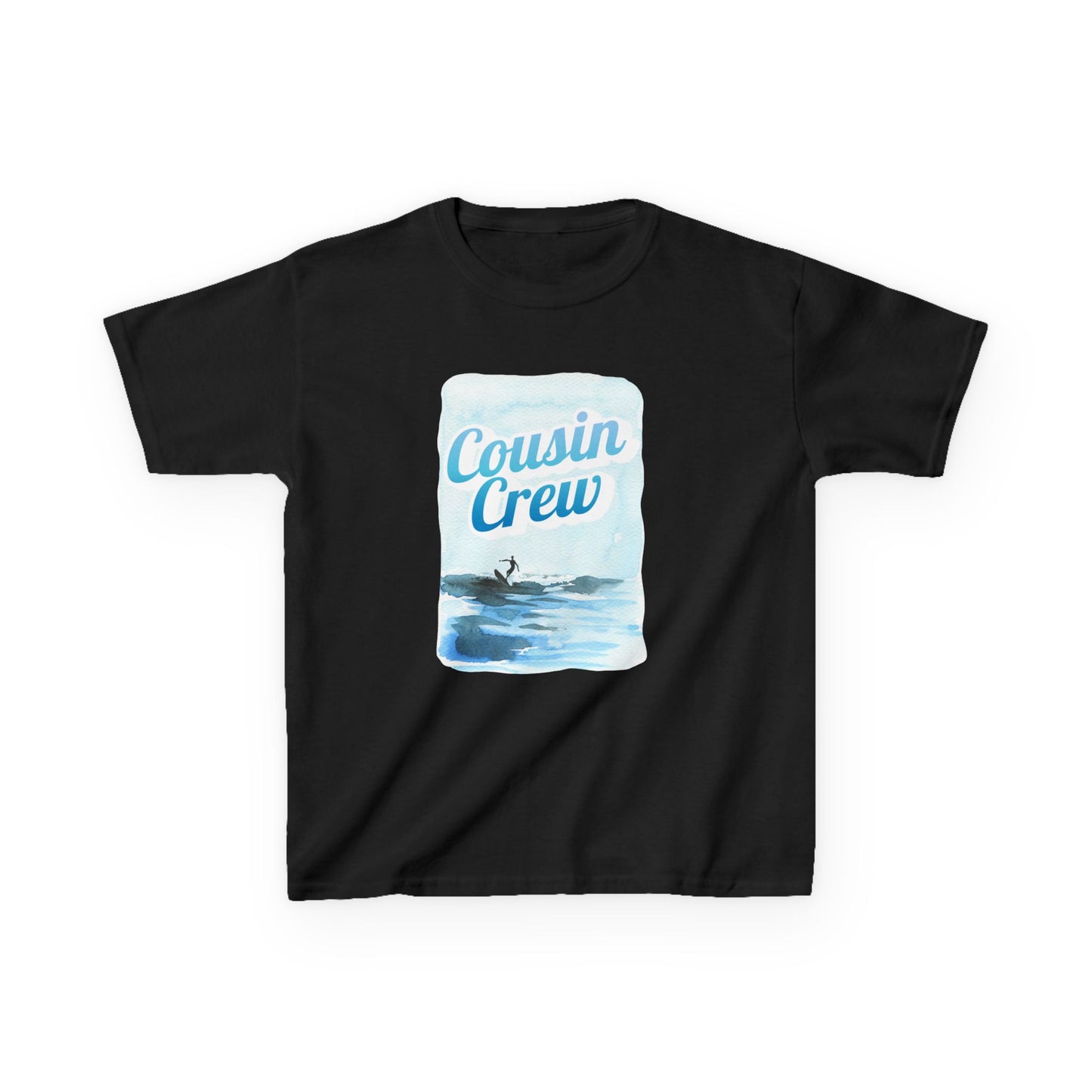 Cool Cousin Crew Kids Tee - Summer Fun, Family Gatherings, Beach Days, Mini Collection