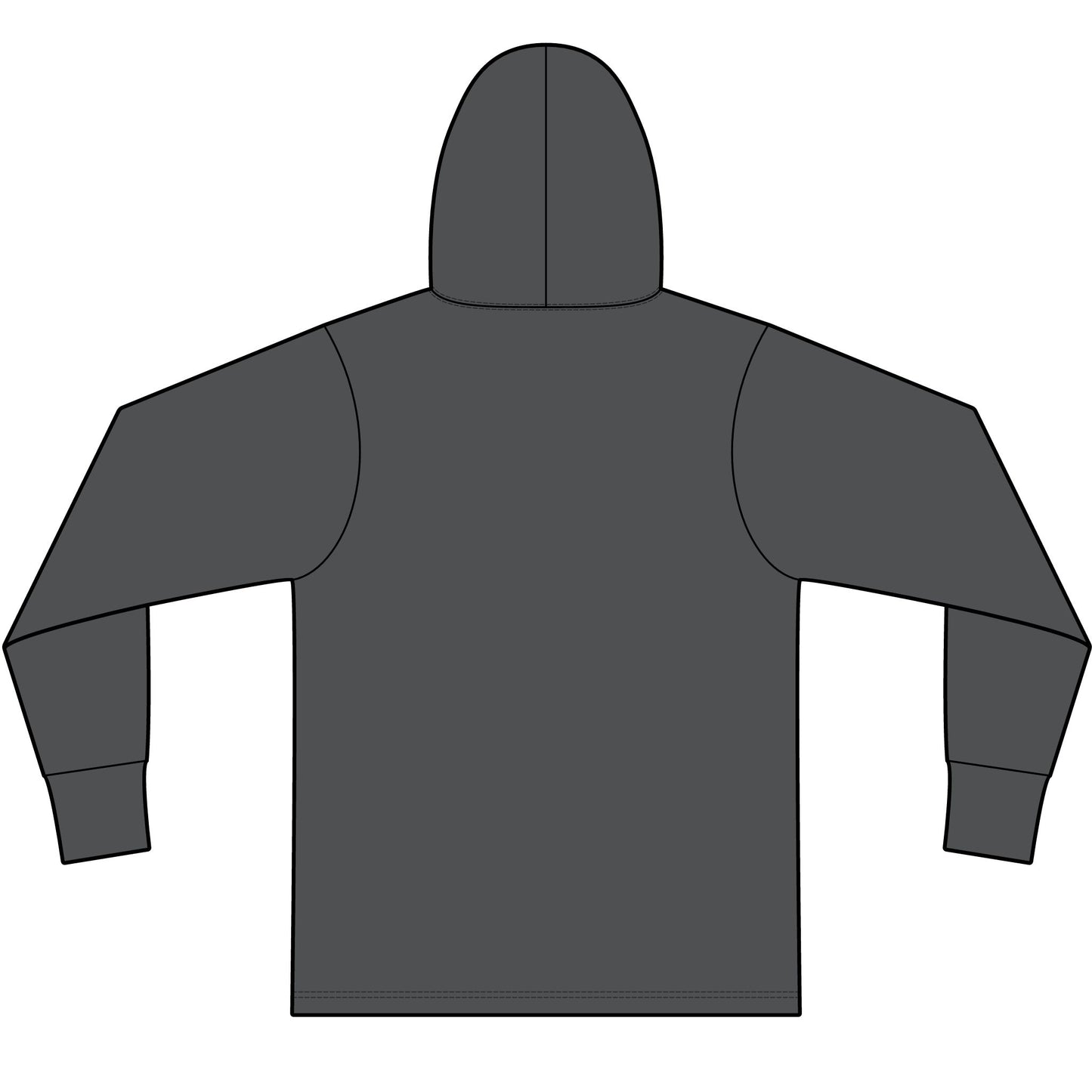 WFE Pennant Logo — Garment-Dyed Pullover Hooded Tee