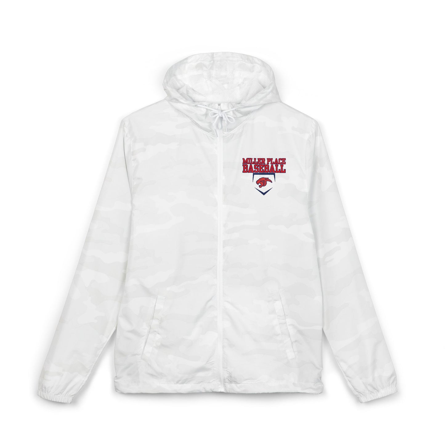 MP Baseball- Windbreaker Zip Jacket with Hood —  Diamond Club