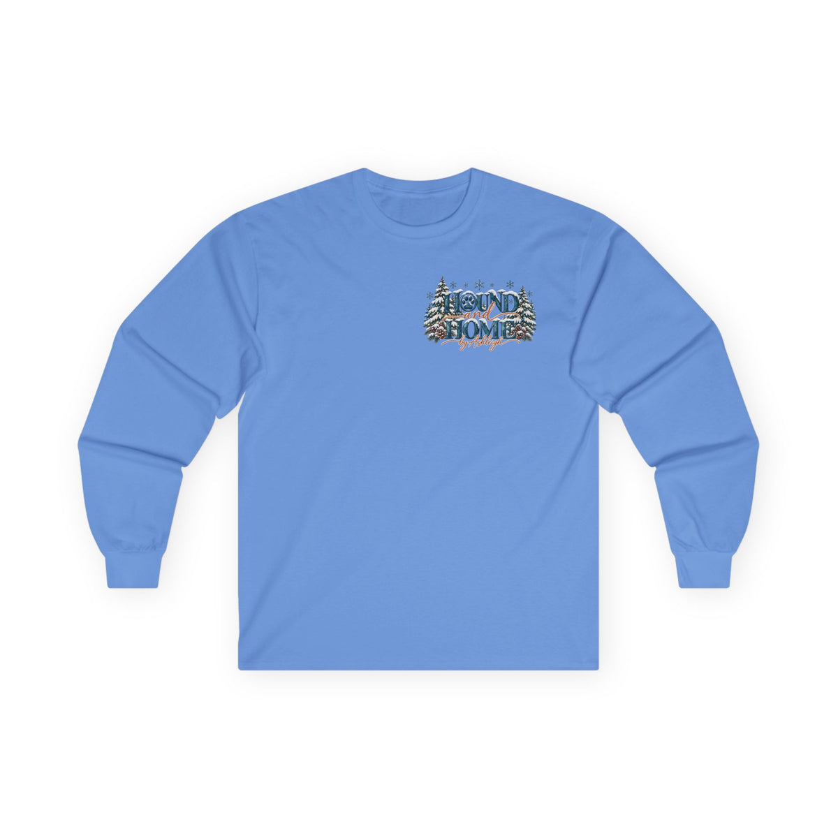 Holiday "Hound + Home" Long Sleeve Tee