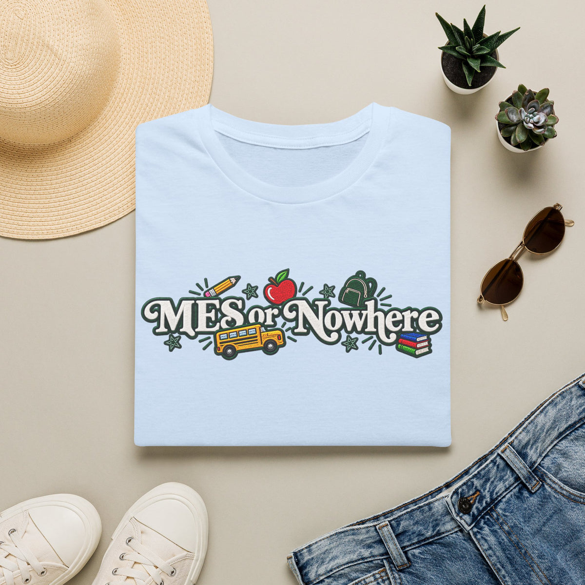 MES or Nowhere" - Moriches Softstyle T-Shirt