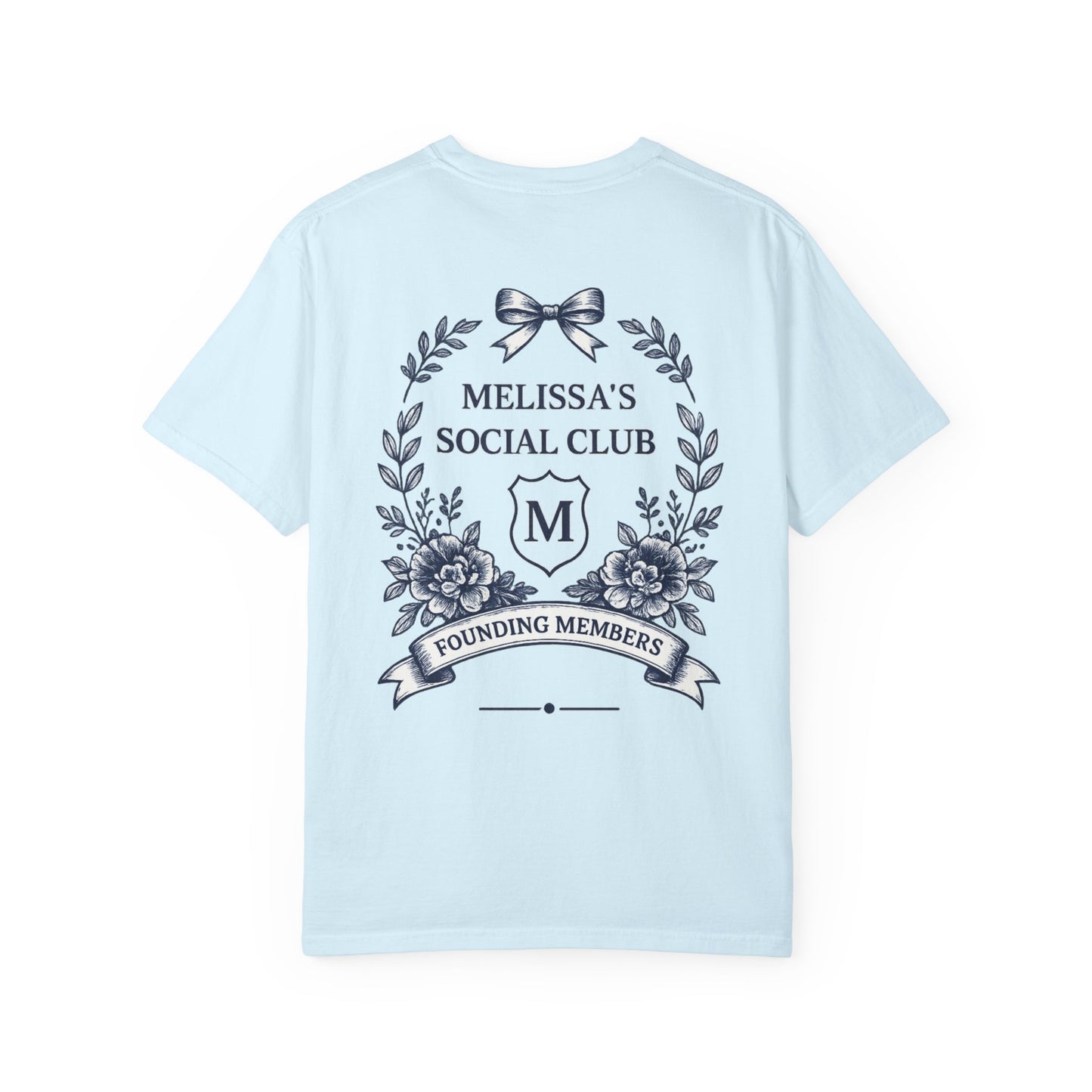 Melissa's Social Club T-Shirt —Personalized