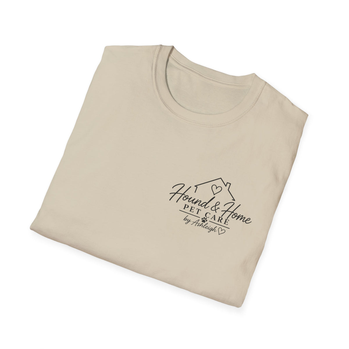 Hound & Home "Stay Pawsitive" — T-Shirt