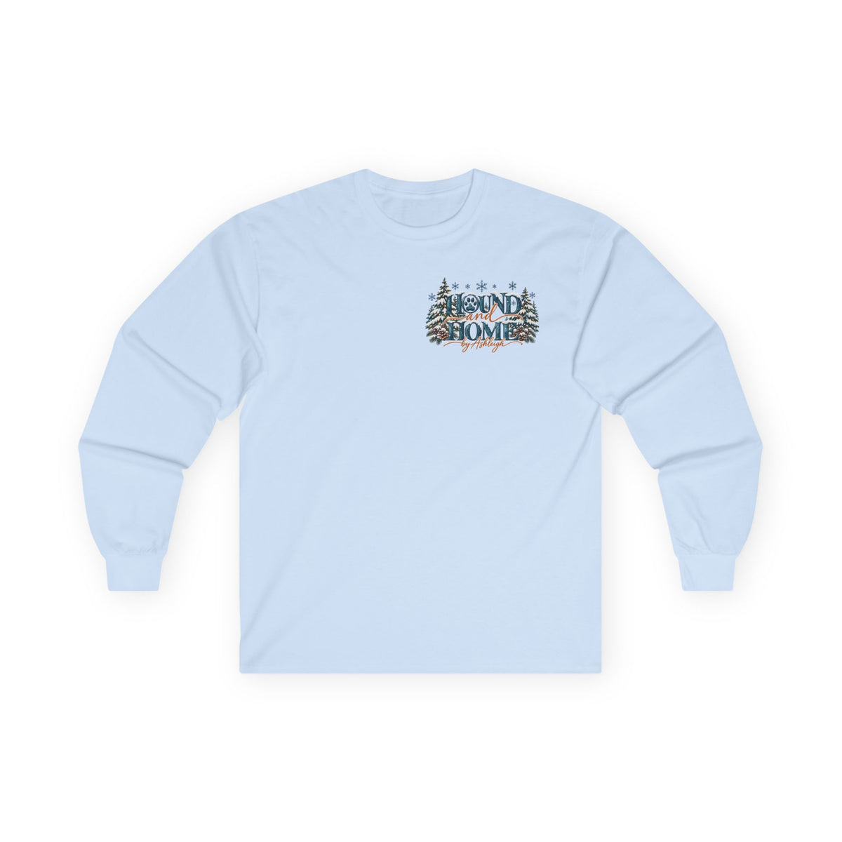 Holiday "Hound + Home" Long Sleeve Tee