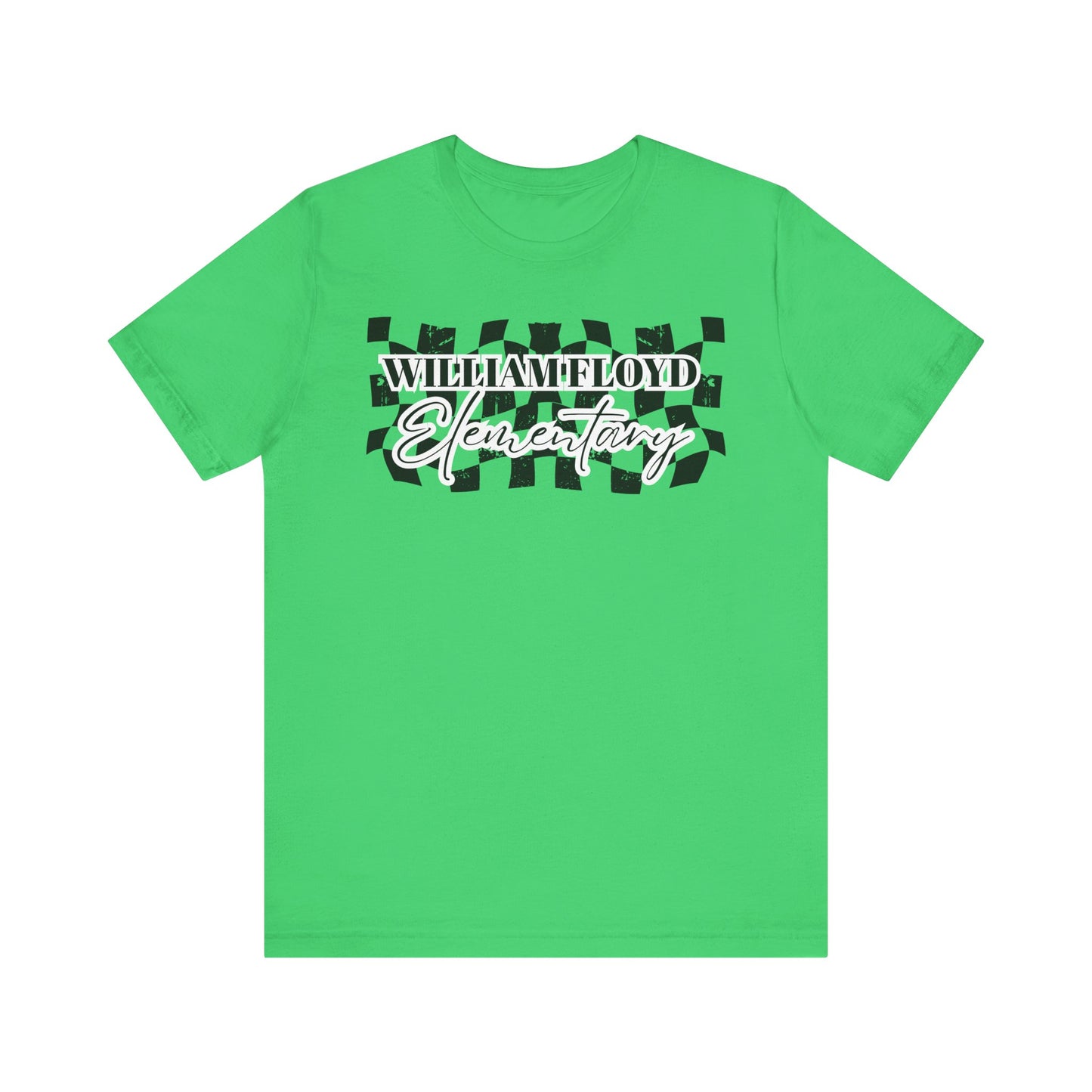 WFE Checkered Logo Unisex Jersey Tee