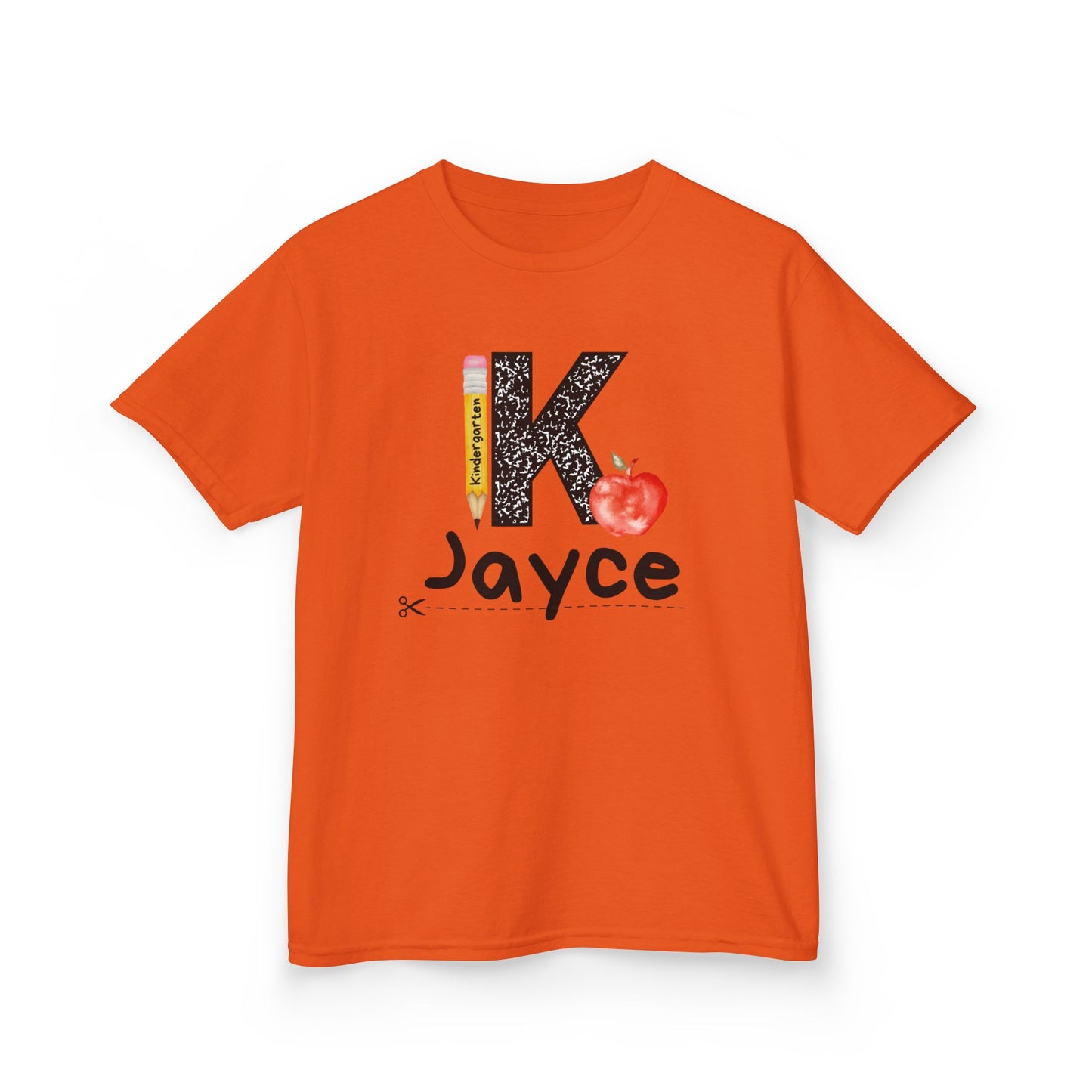 Jayce- Kindergarten- Personalized Kids Tee - Back to School