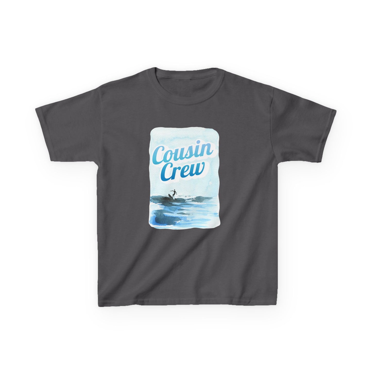 Cool Cousin Crew Kids Tee - Summer Fun, Family Gatherings, Beach Days, Mini Collection