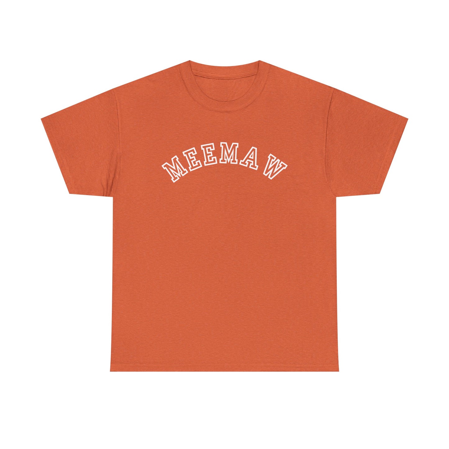 Meemaw- Unisex Heavy Cotton Tee - Comfortable Everyday Wear- Motherhood