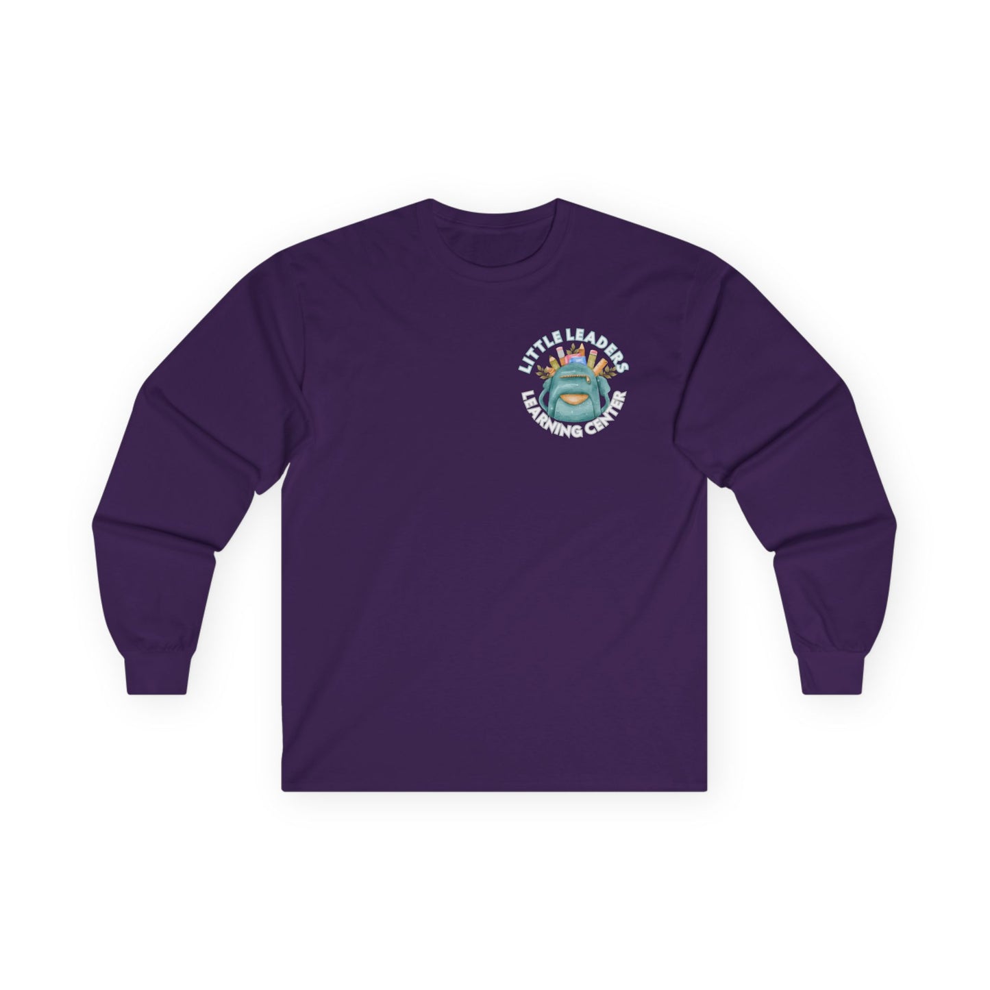 Little Leaders Backpack Design Unisex Long Sleeve Tee