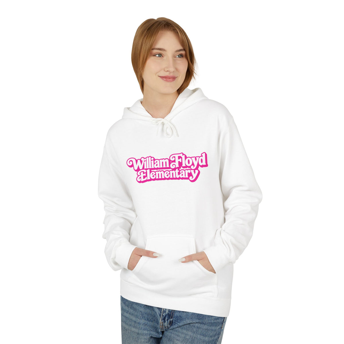 WFE- Barbie -Breast Cancer Awareness Hoodie | Softstyle Fleece