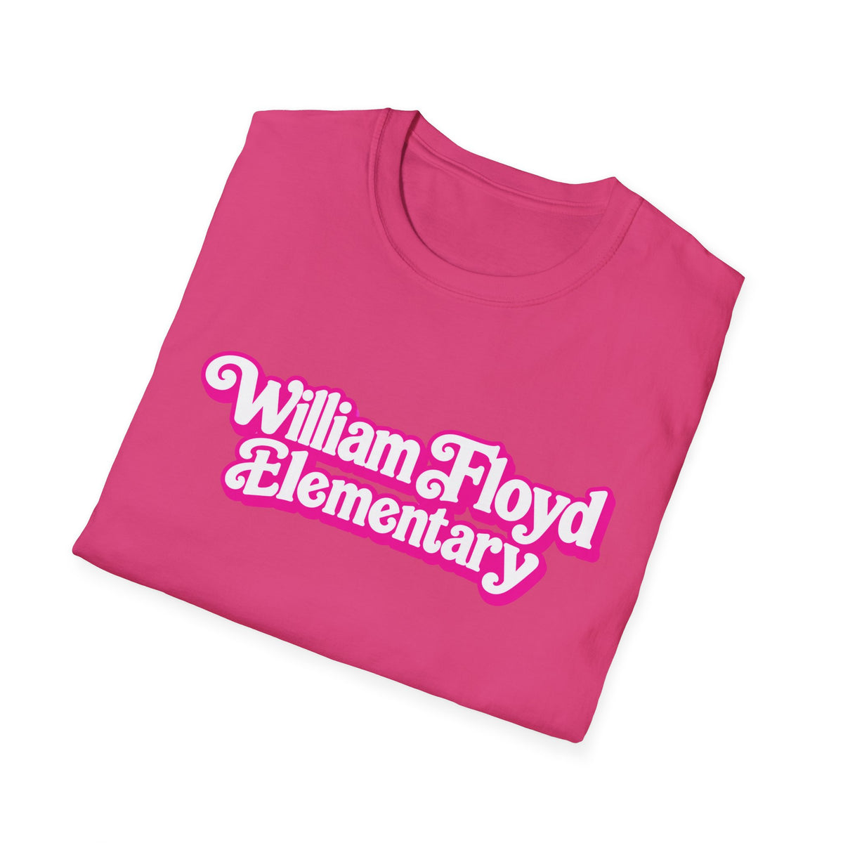 WFE Barbie-Breast Cancer Awareness Tee, Unisex Softstyle T-Shirt