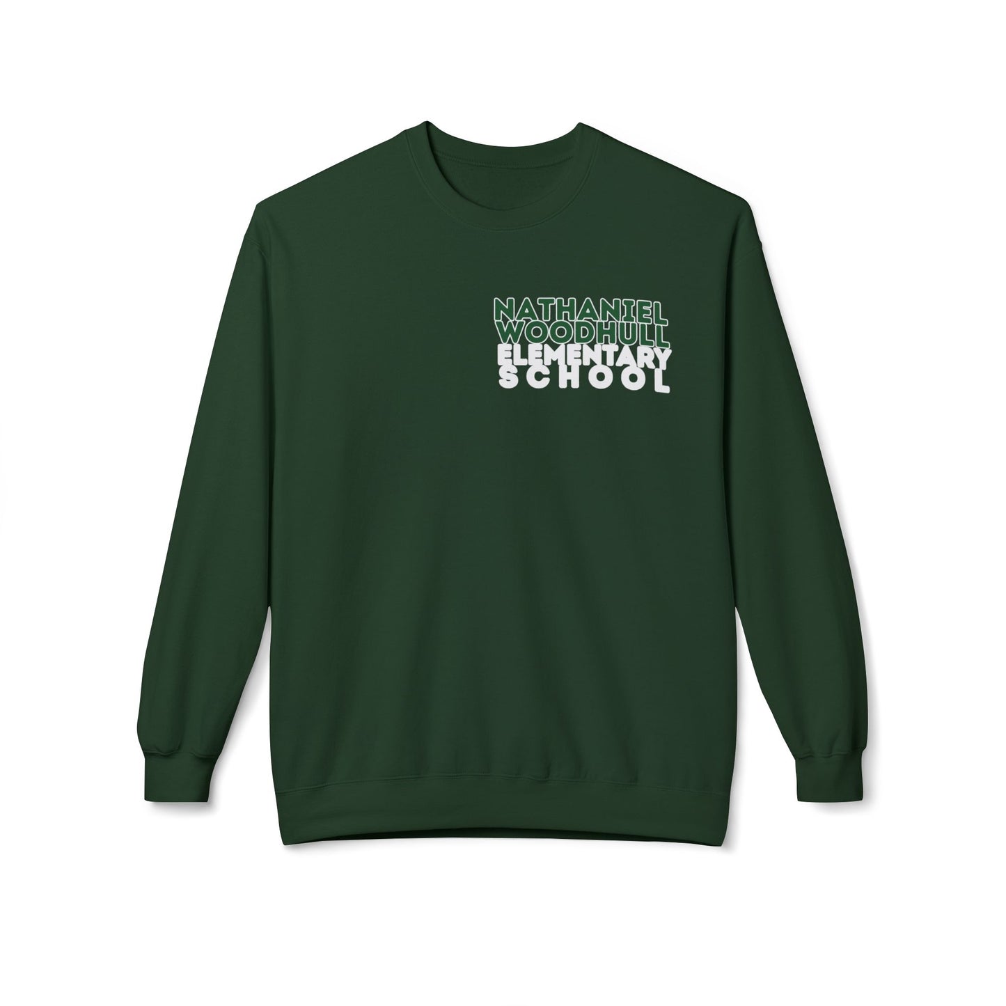 Woodhull Elementary School Fleece Crewneck Sweatshirt