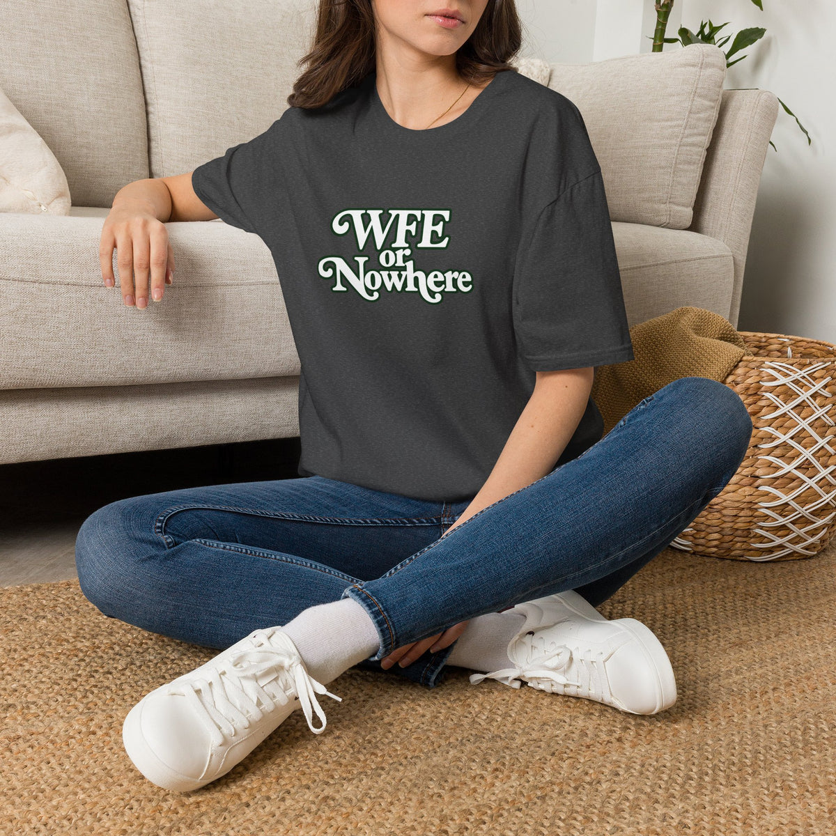 "WFE or Nowhere" -PLAIN- Softstyle T-Shirt