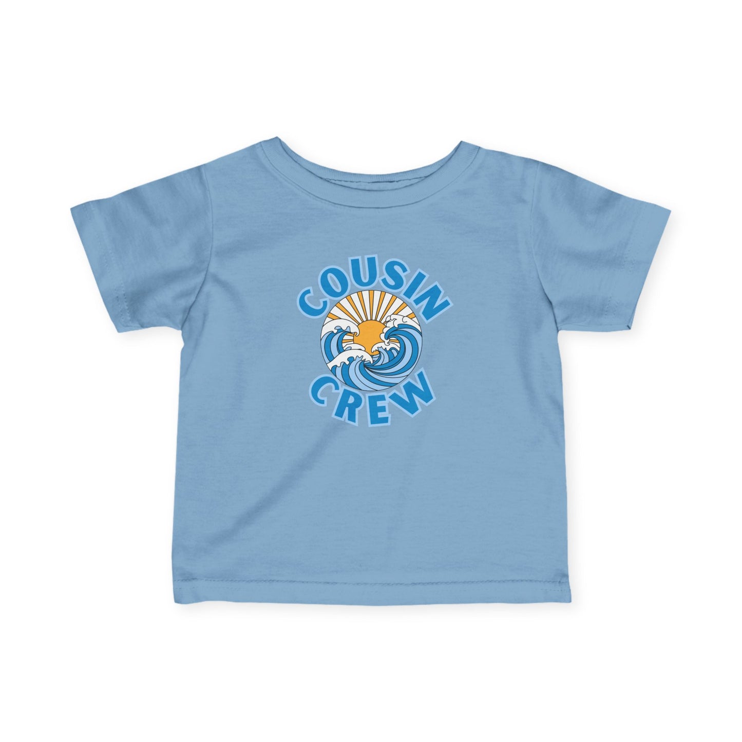Cousin Crew Infant Tee, Cute Baby T-Shirt, Summer Vibes- Mini Collection