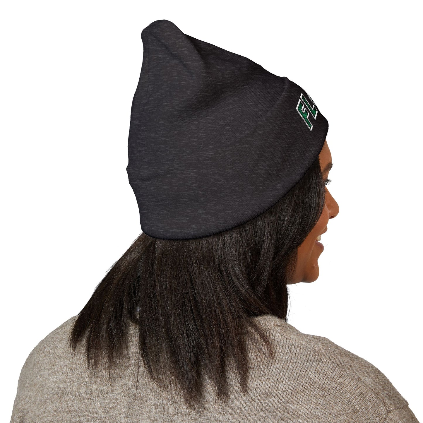 Embroidered 'FLOYD' Cuffed Beanie