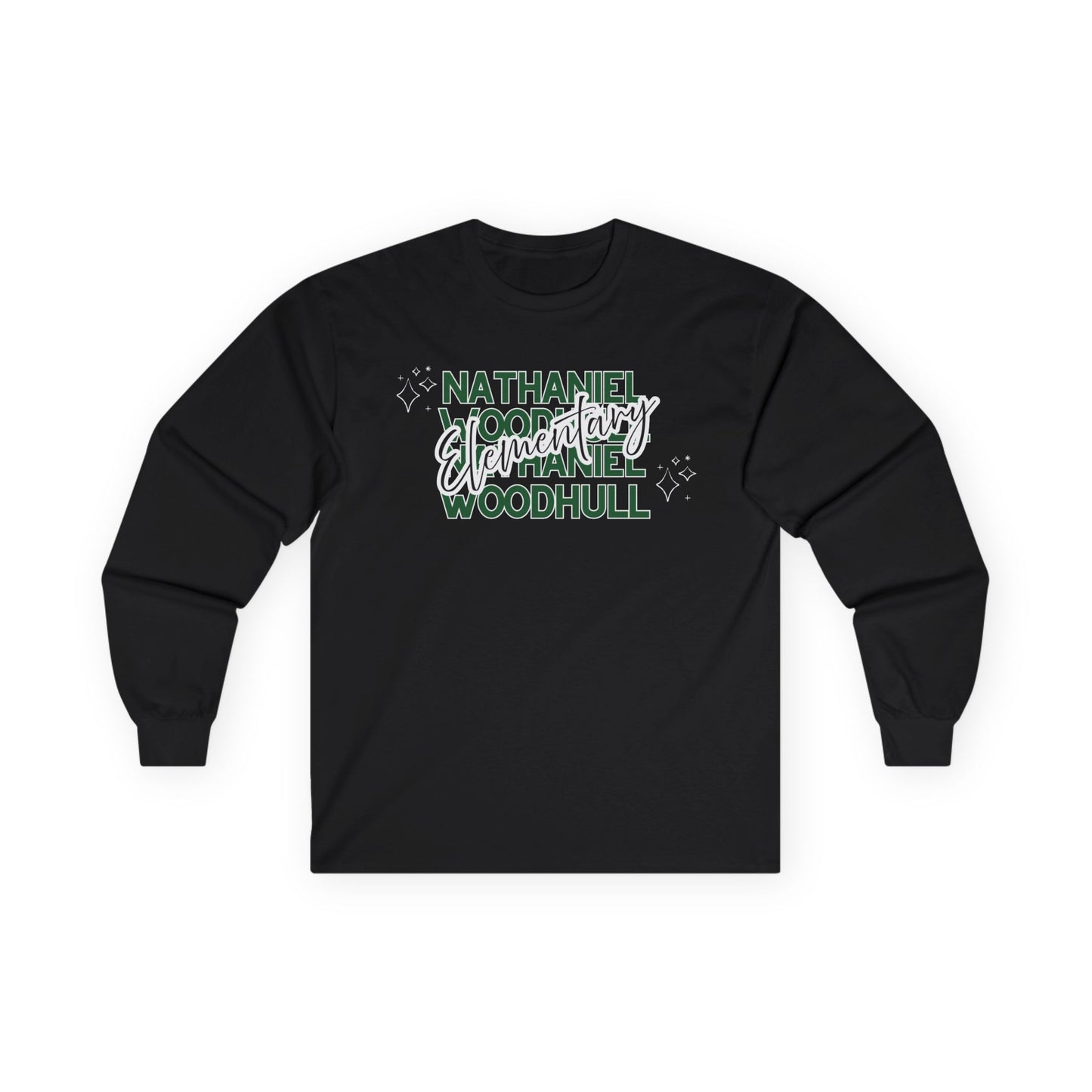 Woodhull Elementary Unisex Long Sleeve Tee - Comfortable & Stylish School Spirit Wear