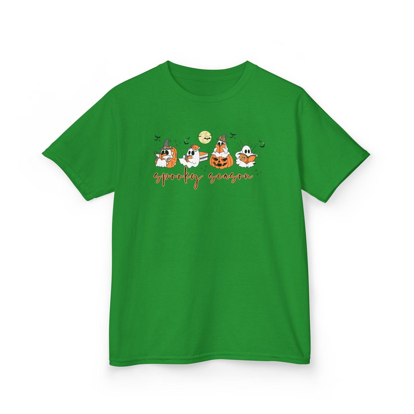 Spooky Season- Reading Ghosts- Halloween - Kids Cotton™ Tee