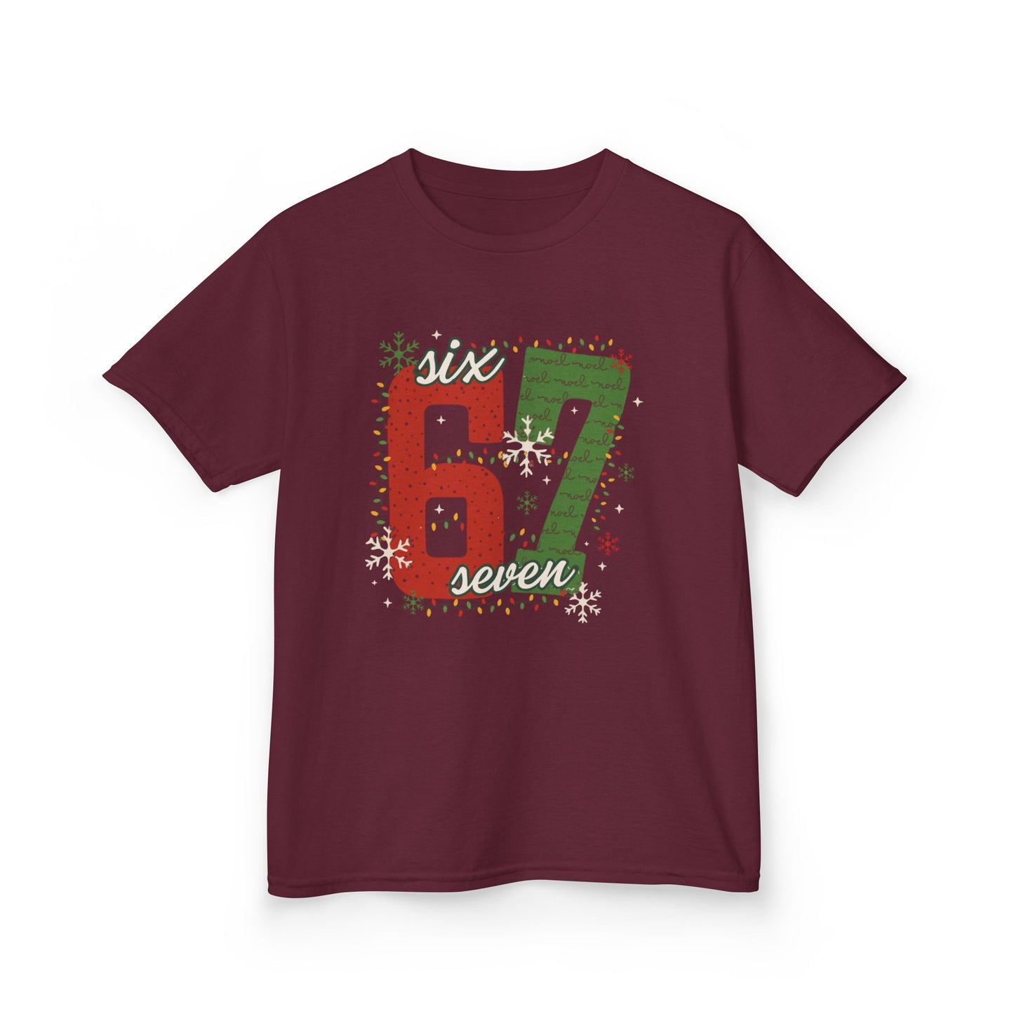 Kids '67' Christmas Number Graphic Tee — Youth- Christmas