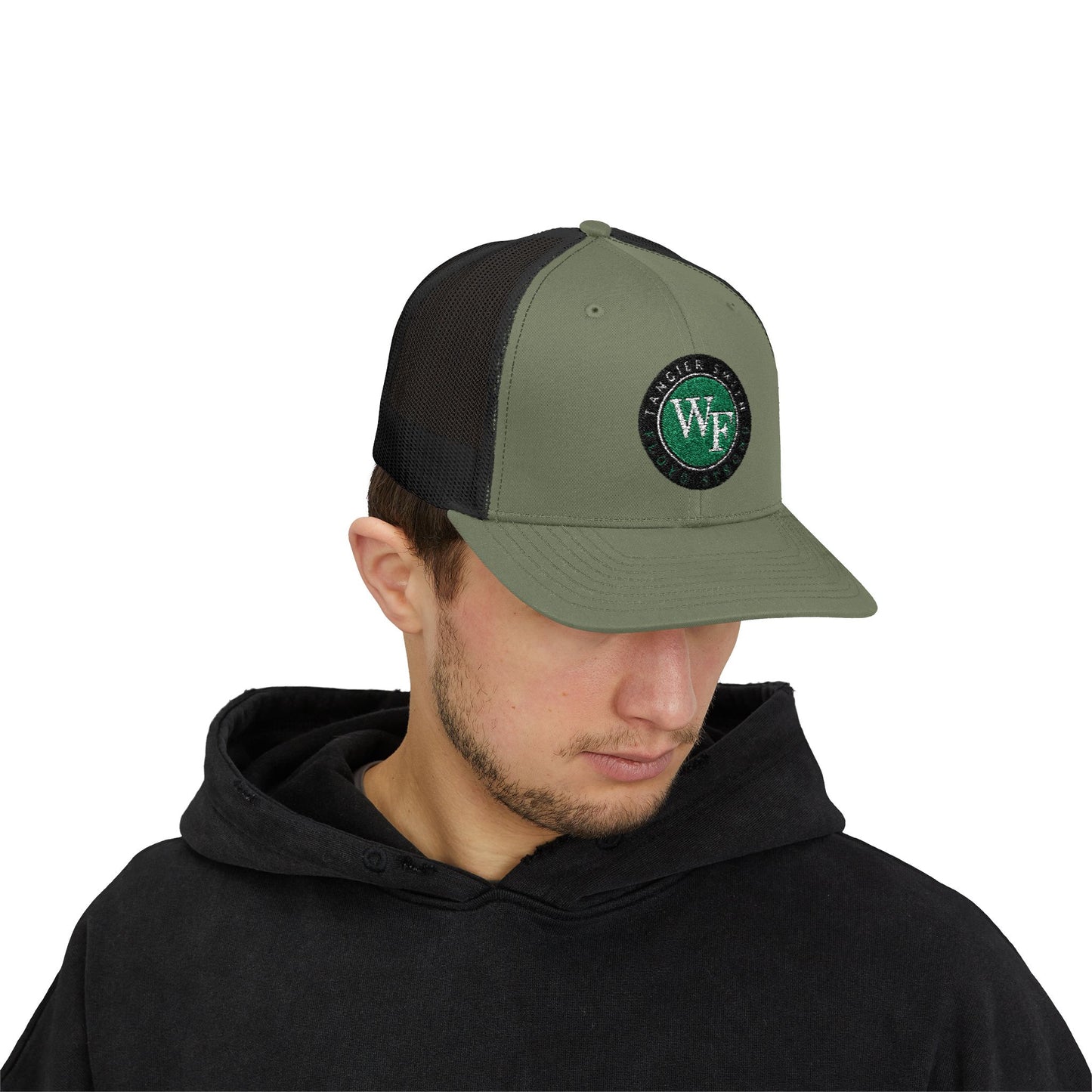 Tangier Smith Logo Snapback Trucker Cap - Stylish & Comfortable Hat for Outdoor Adventures