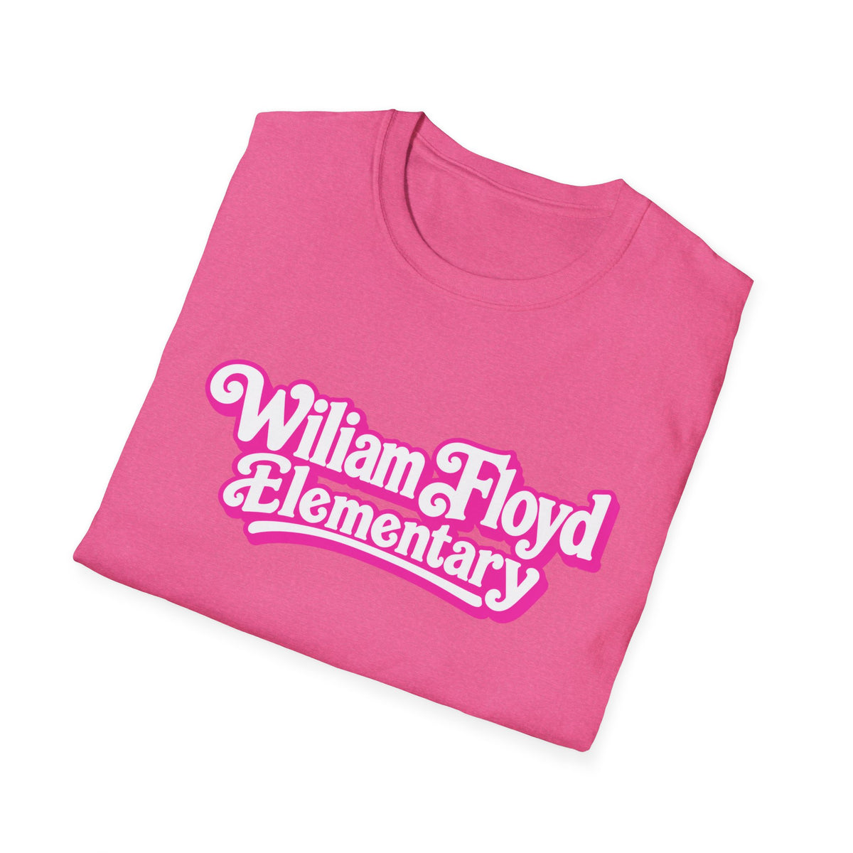WFE Barbie-Breast Cancer Awareness Tee, Unisex Softstyle T-Shirt