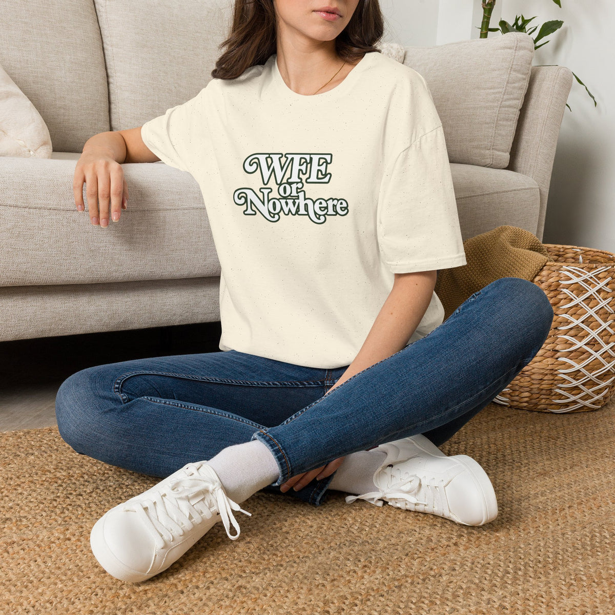 "WFE or Nowhere" -PLAIN- Softstyle T-Shirt
