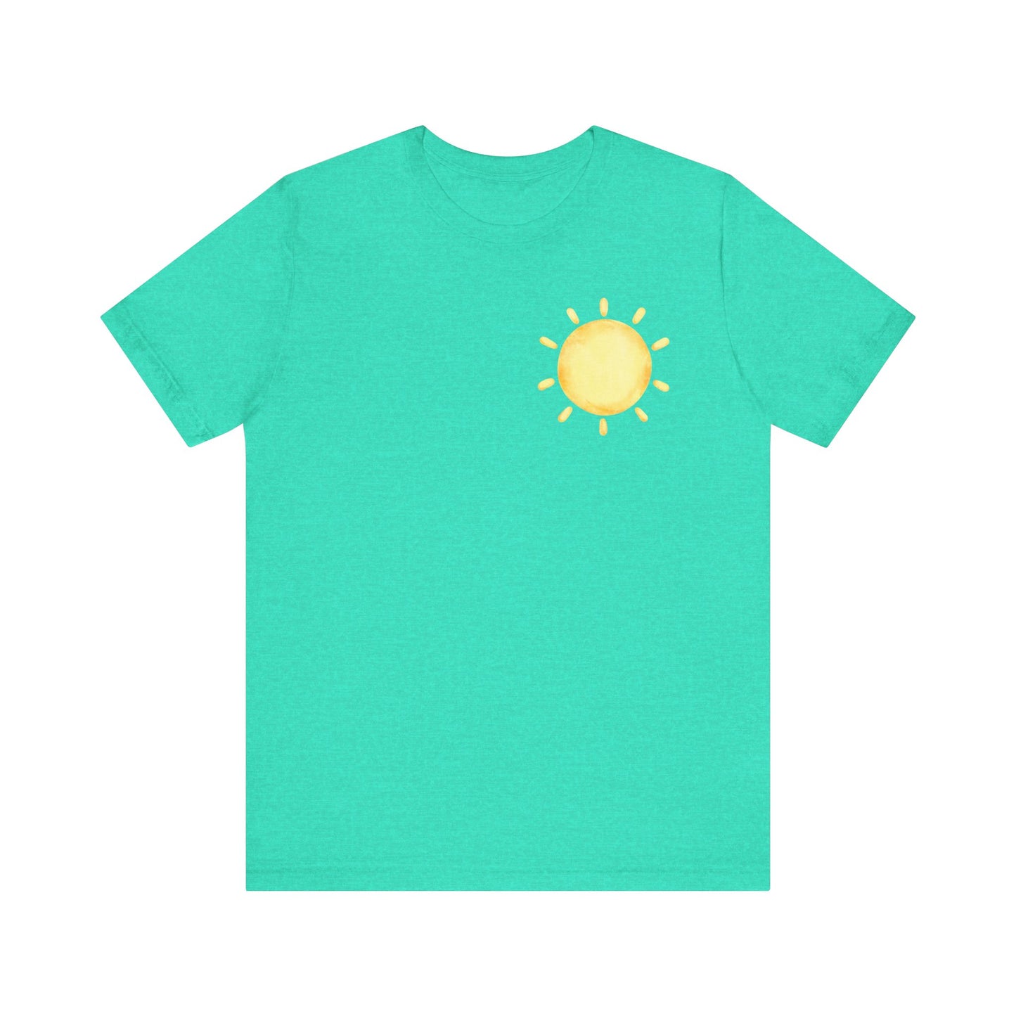 Sunny Vibes Tee - Here Comes the Sun, Unisex Tee, Summer T-Shirt