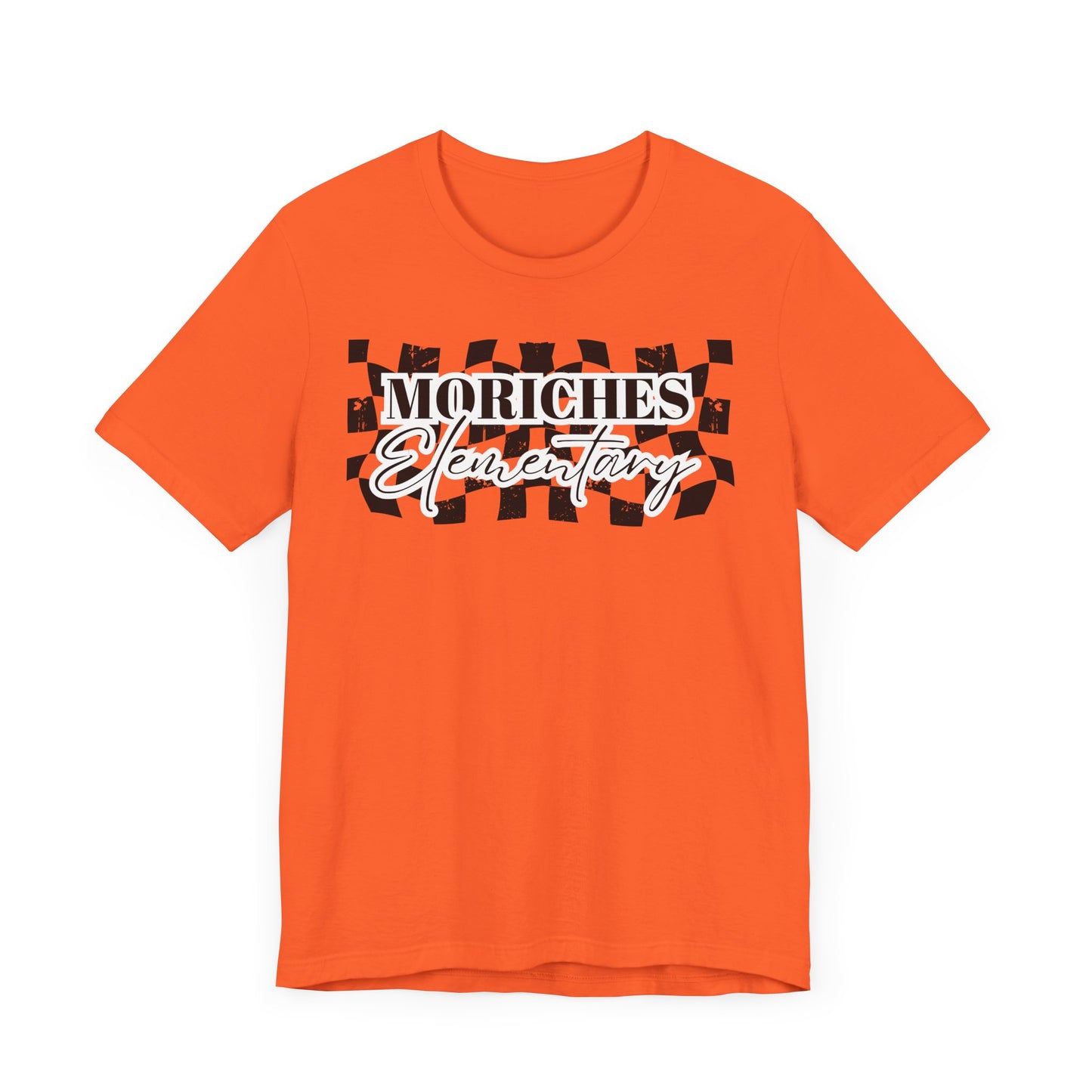 Moriches Checkered Logo Unisex Jersey Tee
