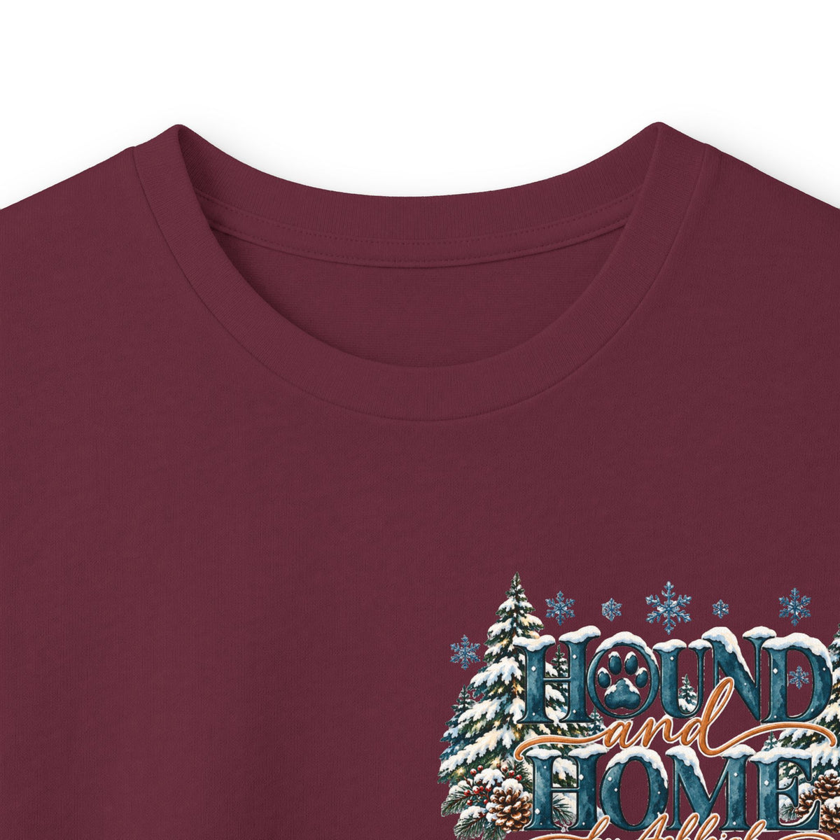 Holiday "Hound + Home" Long Sleeve Tee