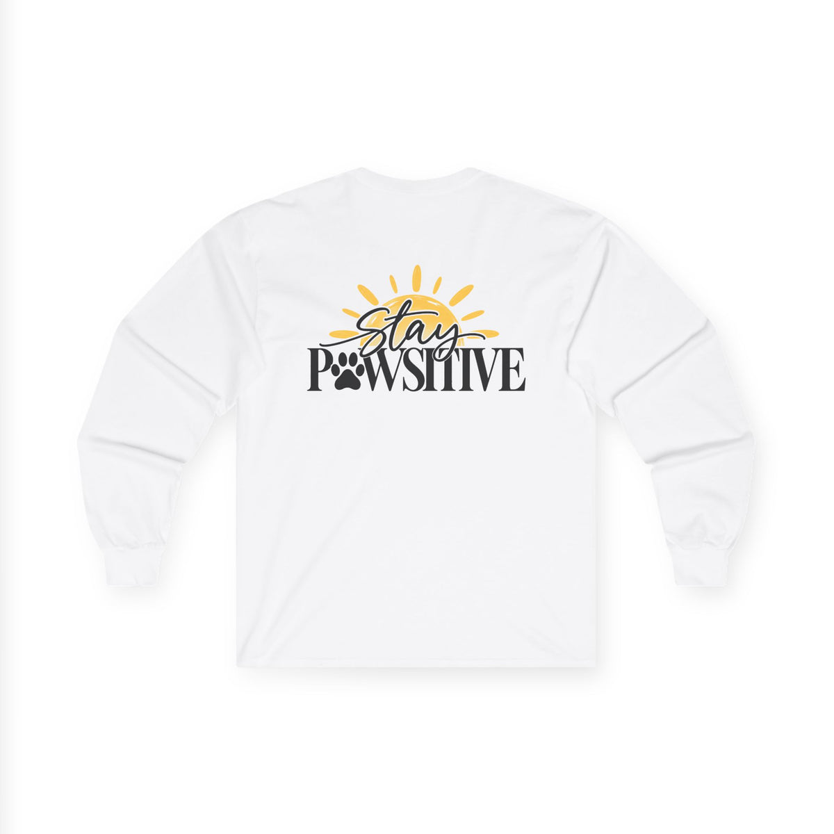 Stay Pawsitive Long Sleeve Tee — Hound + Home