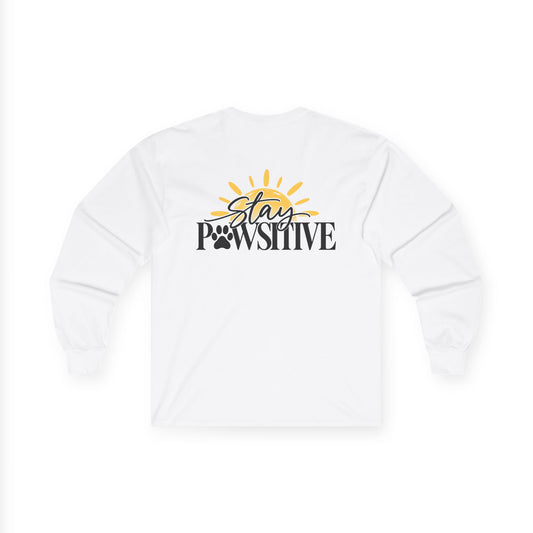 Stay Pawsitive Long Sleeve Tee — Hound + Home