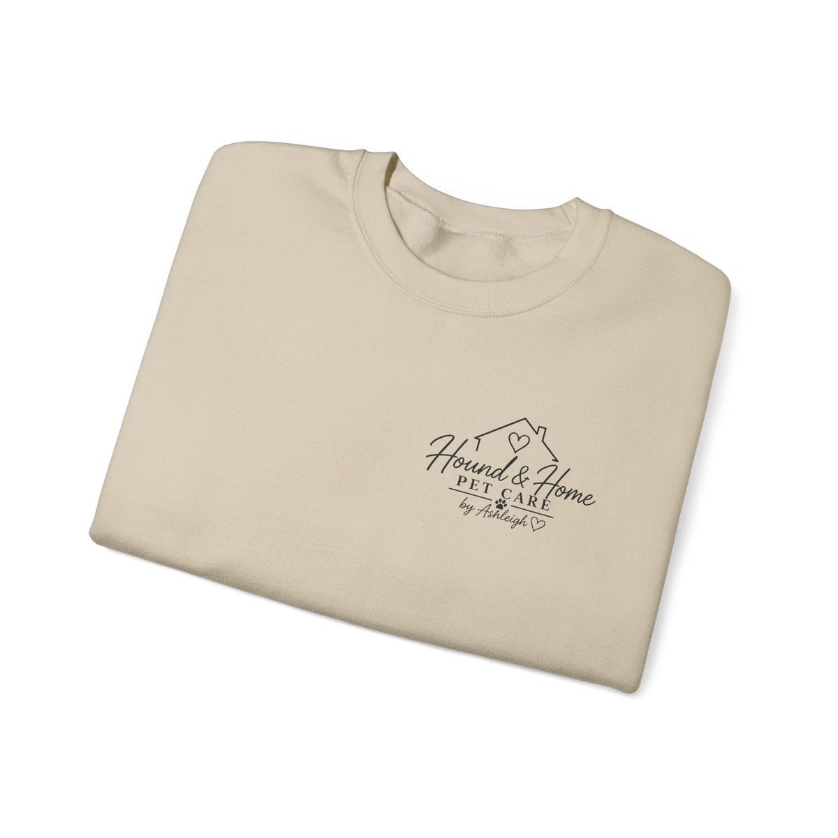 Hound + Home "Stay Pawsitive" —  Crewneck