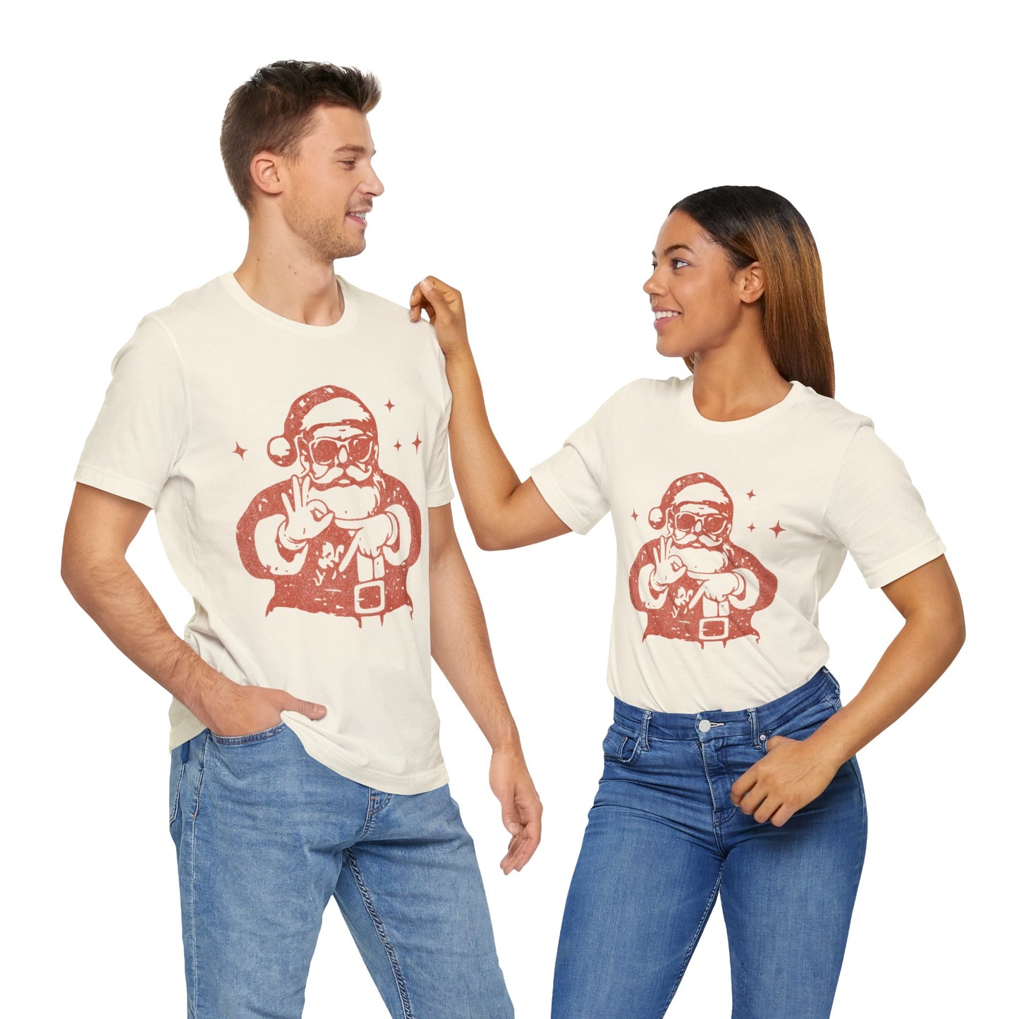 Santa 6 7 — Christmas Unisex T‑Shirt