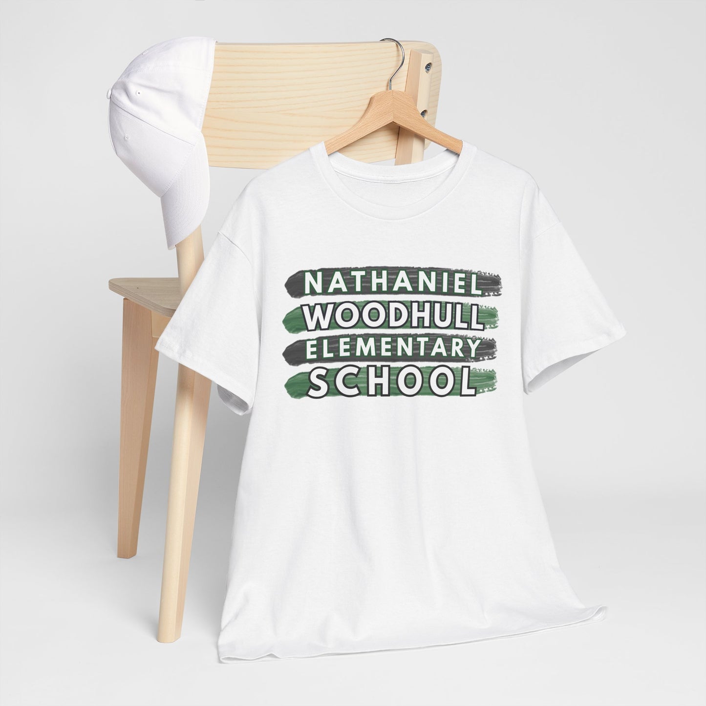 Woodhull Elementary School Unisex Heavy Cotton Tee - School Spirit Shirt