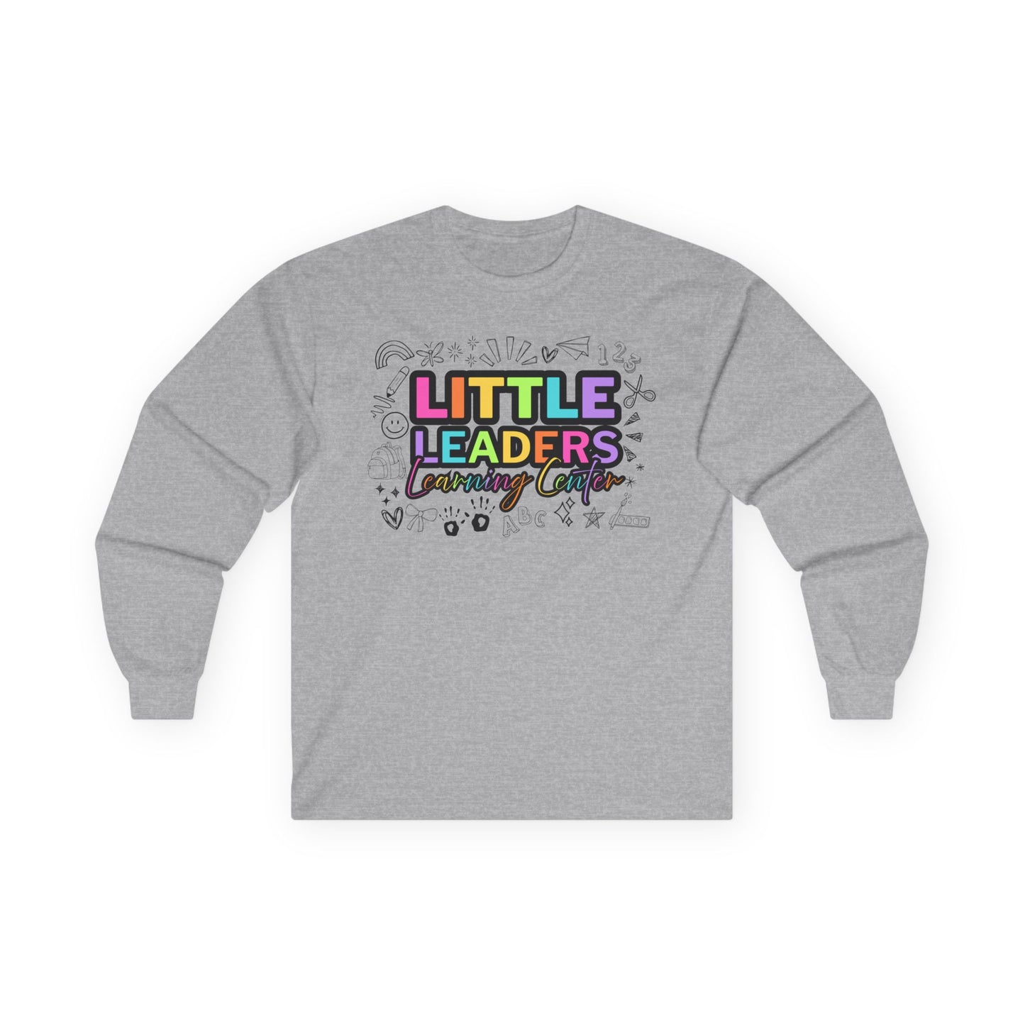 Little Leaders Doodle Design Unisex Long Sleeve Tee