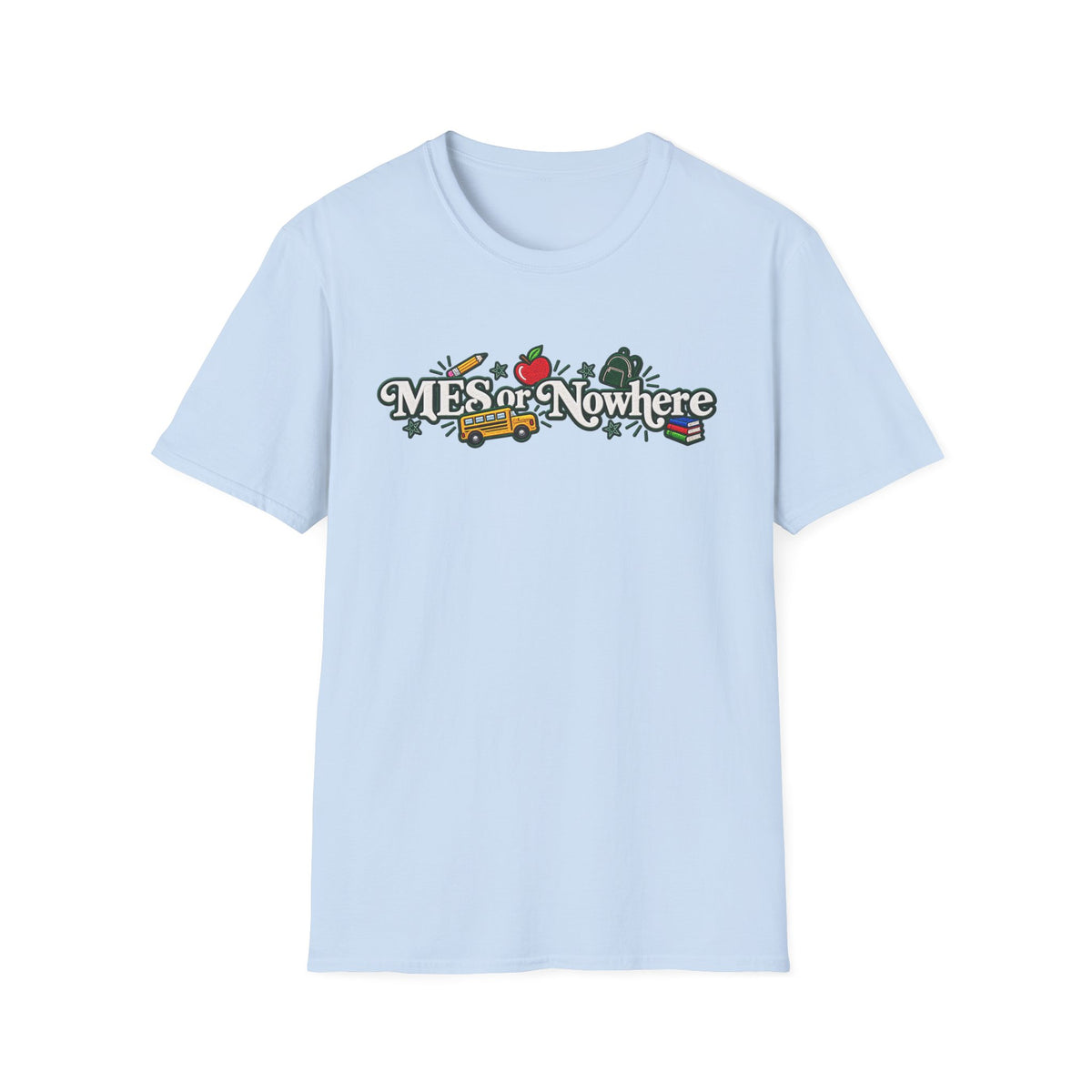 MES or Nowhere" - Moriches Softstyle T-Shirt