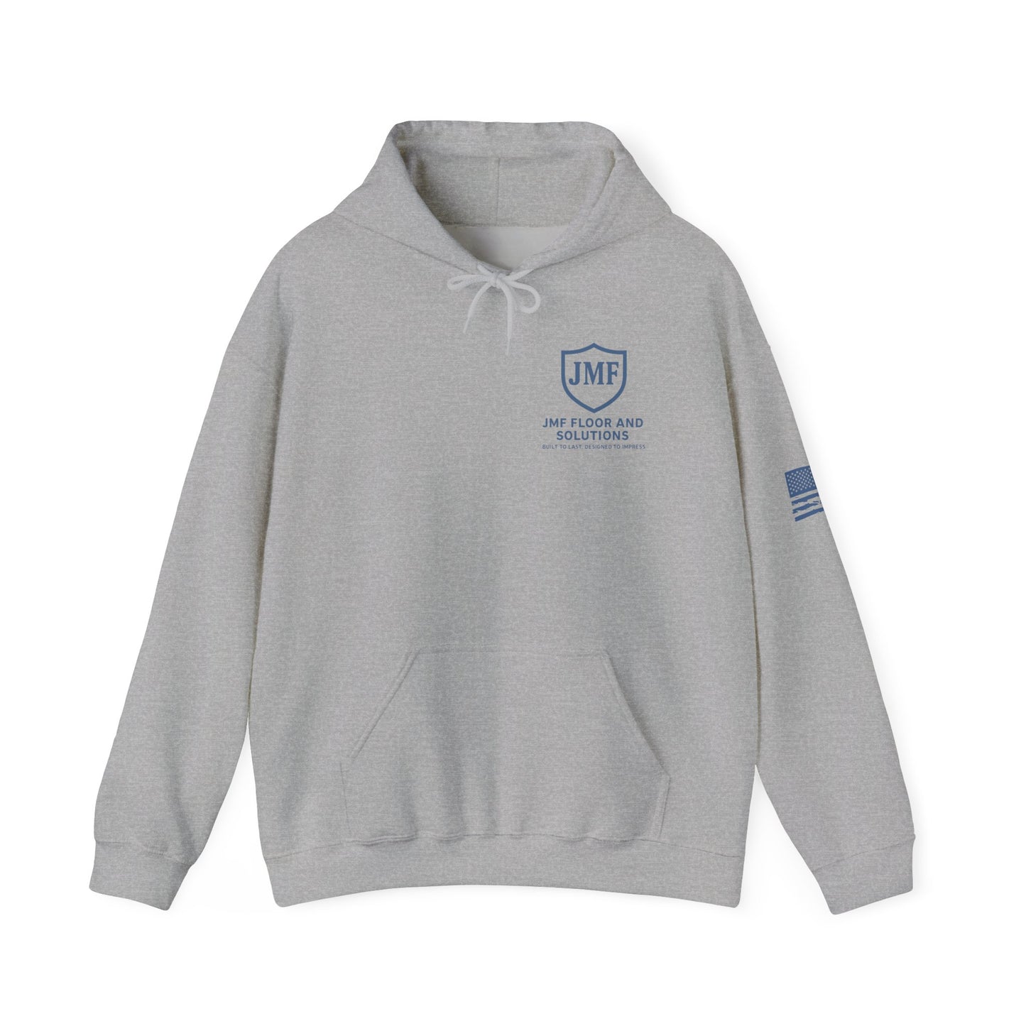 JMF Personalized, Cozy Sweatshirt Gift, JMF Floor and Solutions, Unisex Heavy Blend, Casual Style