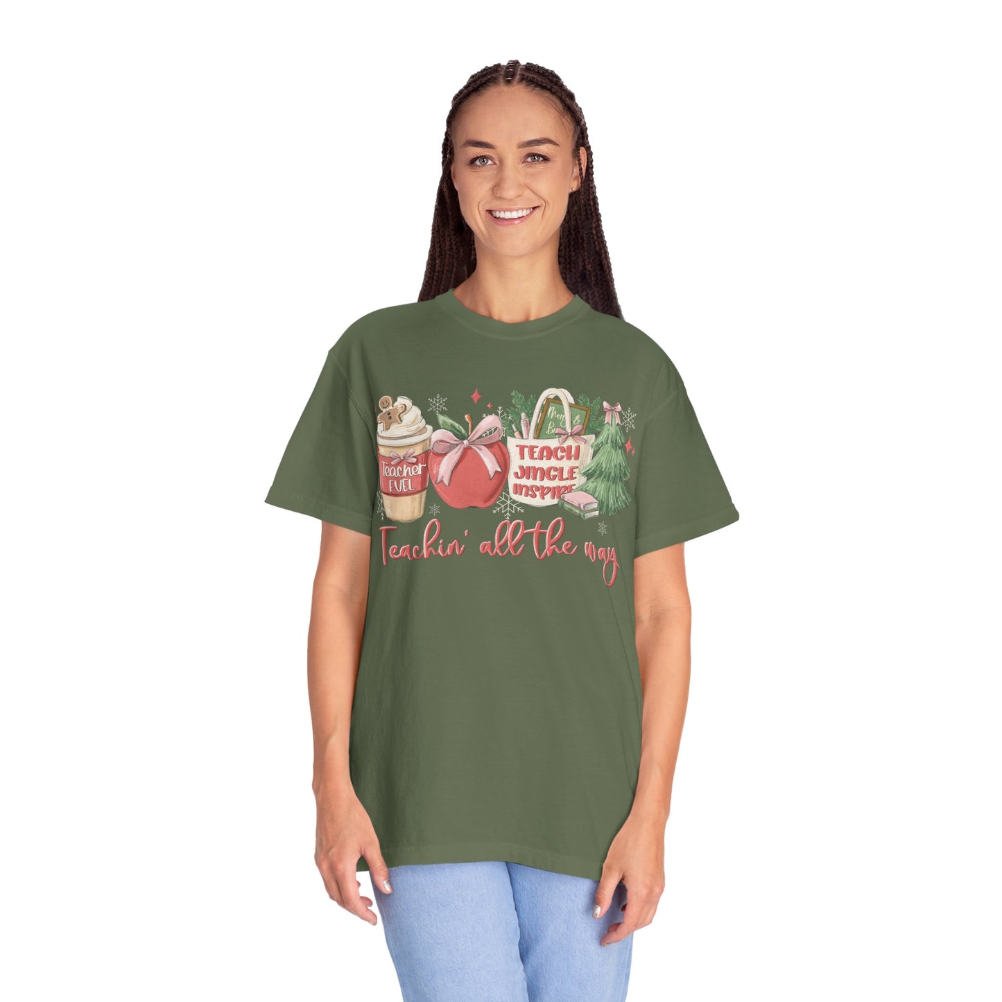 Teachin' All the Way  — Christmas Tee