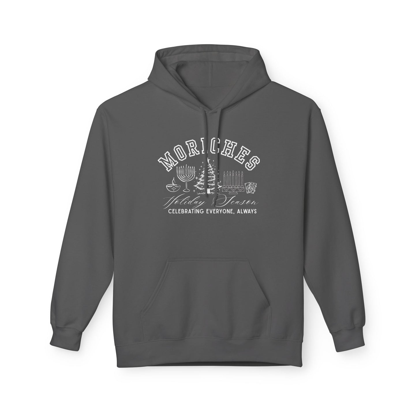 MORICHES Midweight Fleece Unisex Hoodie- Christmas