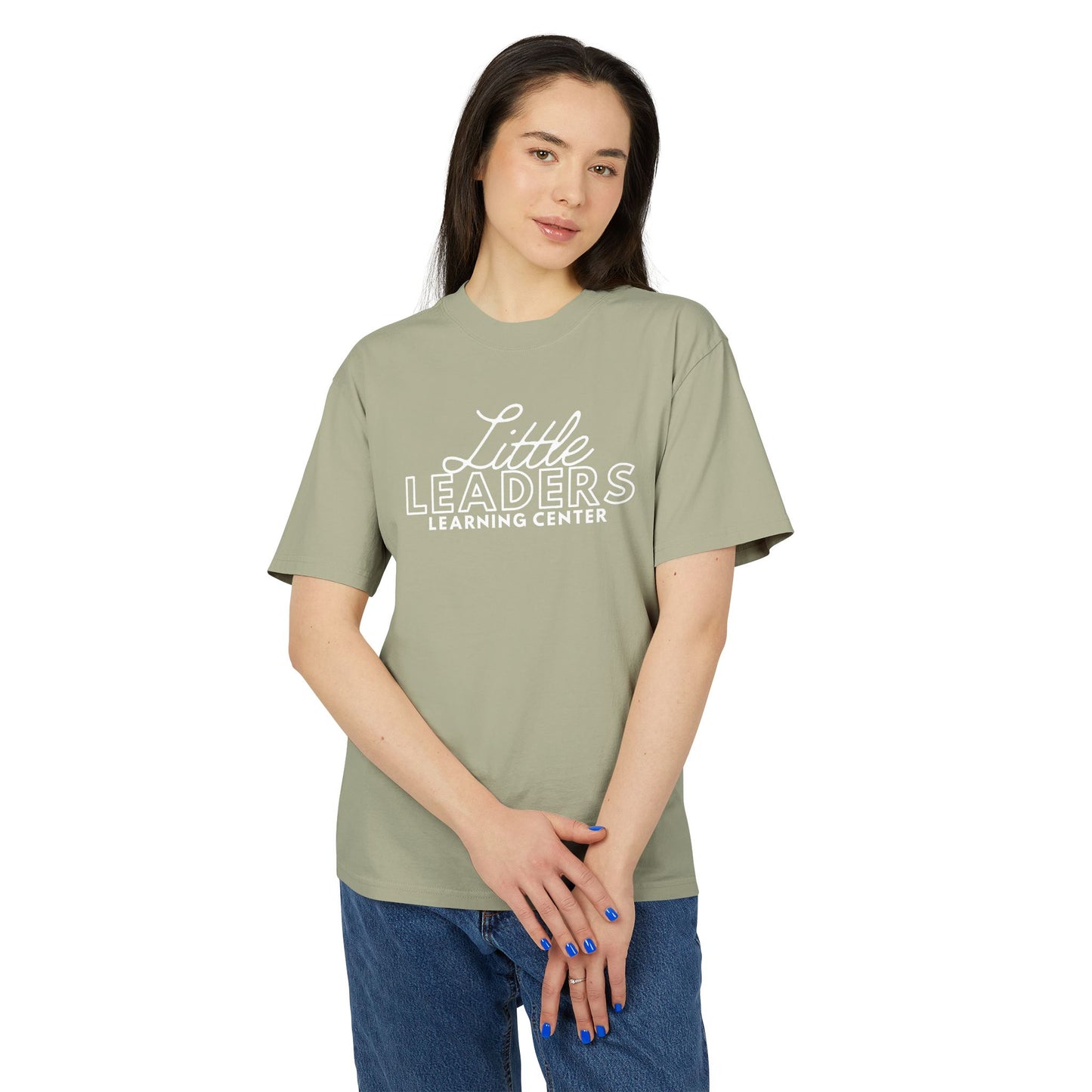 Little Leaders Learning Center Unisex Heavy Faded Tee