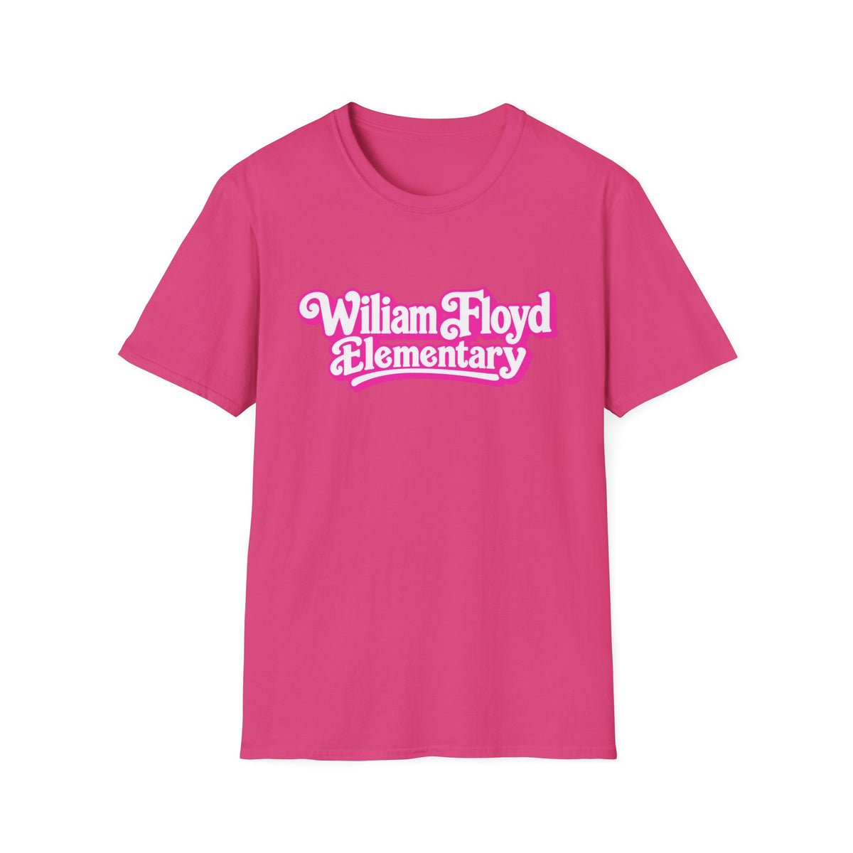 WFE Barbie-Breast Cancer Awareness Tee, Unisex Softstyle T-Shirt
