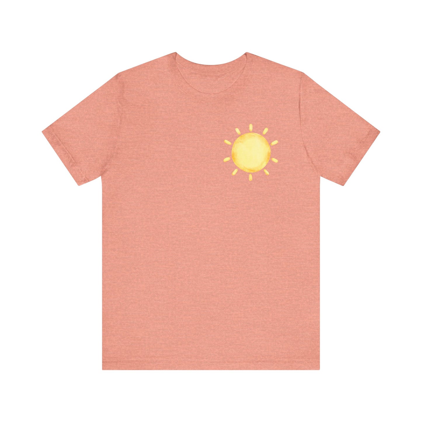 Sunny Vibes Tee - Here Comes the Sun, Unisex Tee, Summer T-Shirt