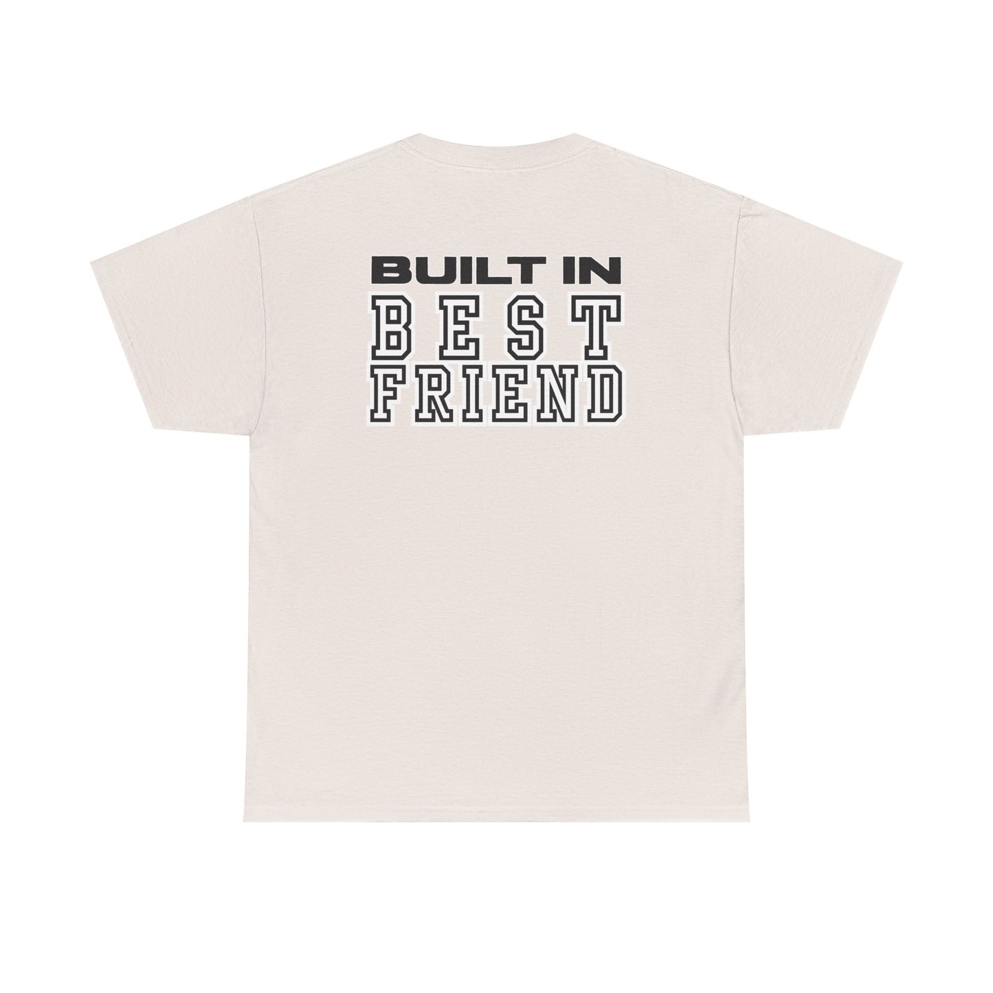 Built in Best Friend - Dad- Unisex Heavy Cotton Tee - Fatherhood