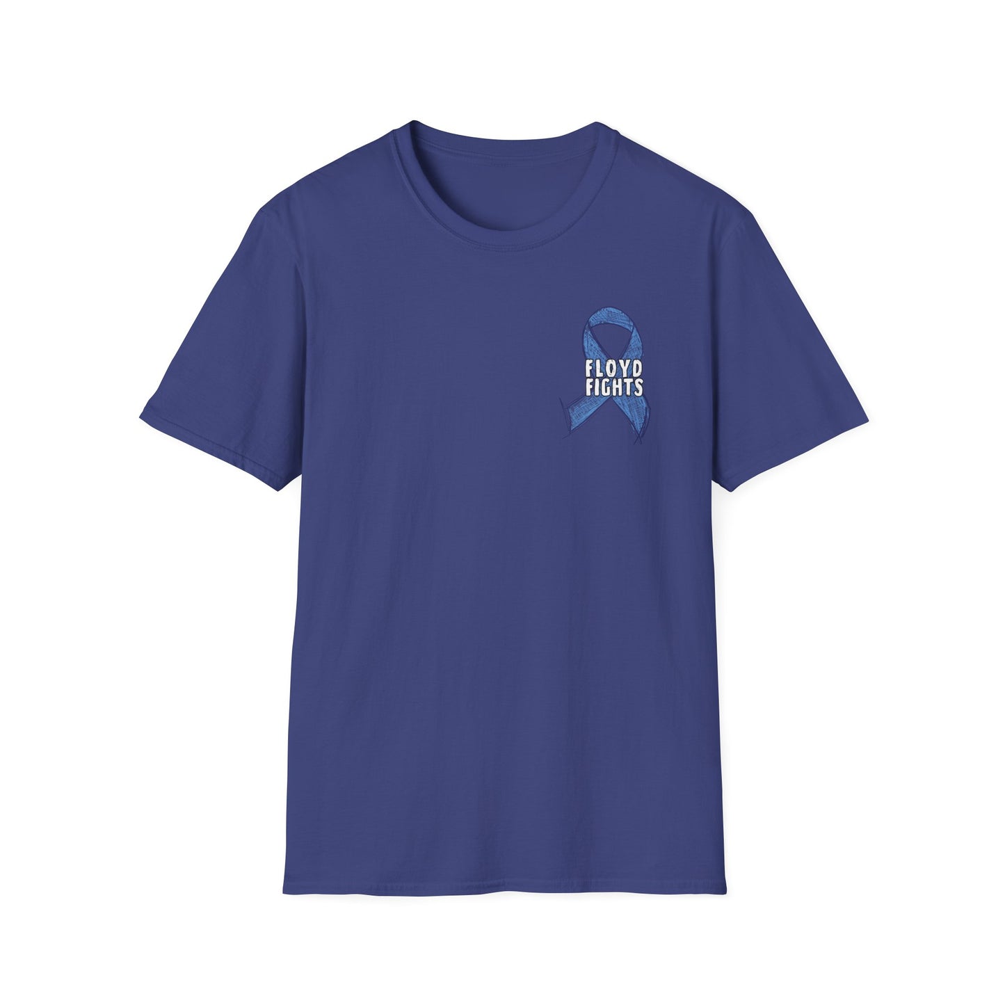 FLOYD FIGHTS Ribbon Diabetes Awareness T-Shirt | Softstyle Tee